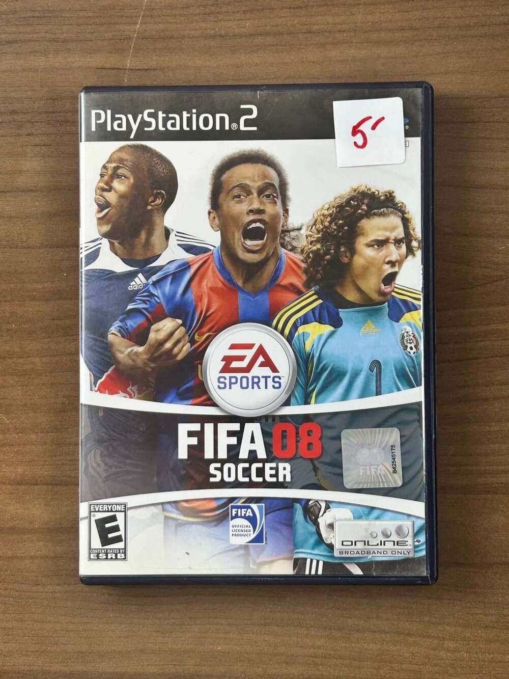 FIFA Soccer 08 Sony PlayStation 2 PS2 NTSC-U/C With Case & Manual
